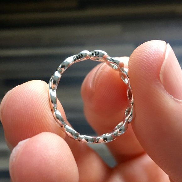 Pandora Infinity Ring ONLY 1 Size LEFT 56 = USA Size 7.5 - Picture 3 of 3